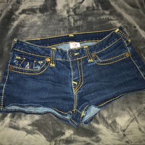 True Religion Jean shorts